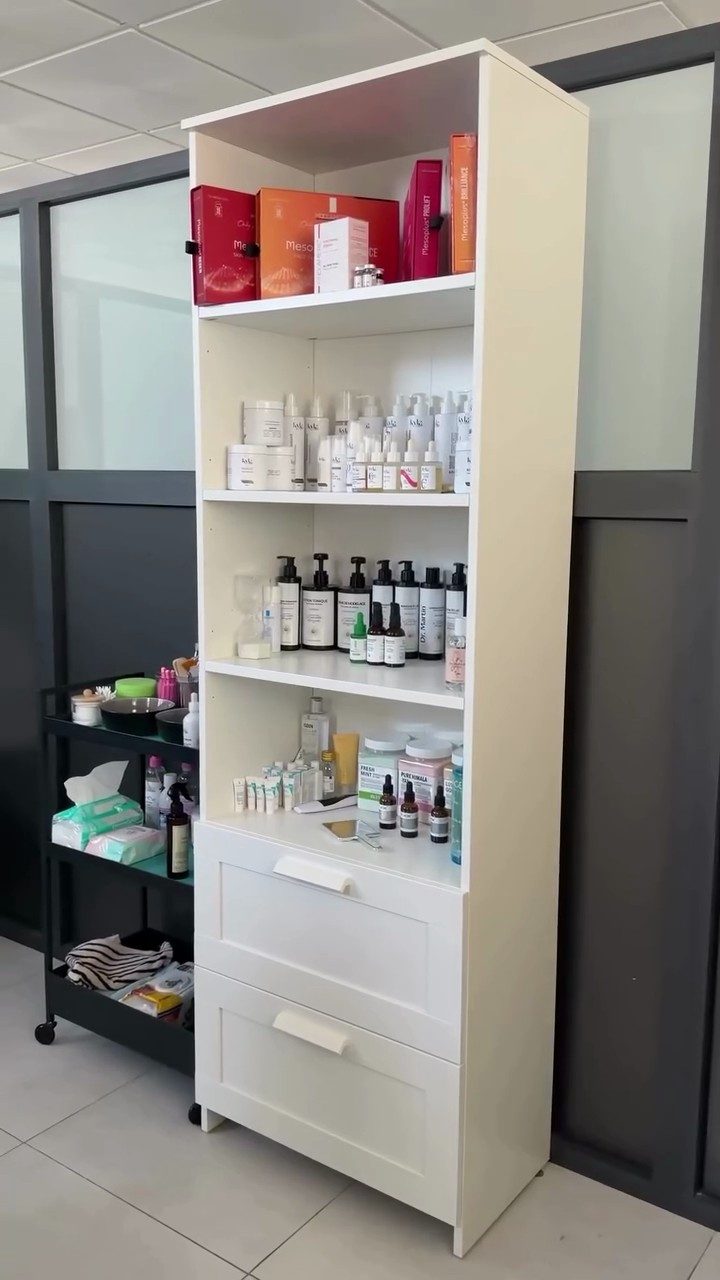 Produits professionnels utilisés en cabine